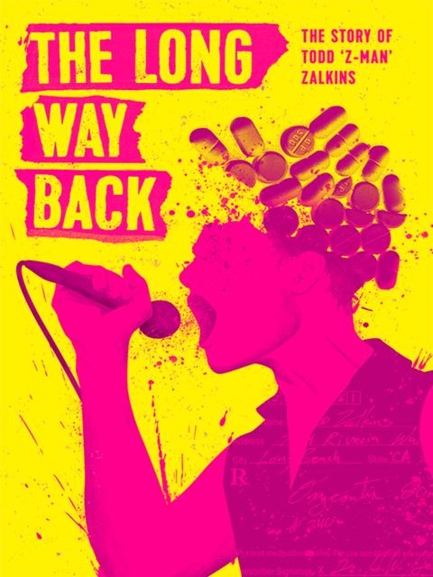 Poster för The Long Way Back: The Story of Todd Z-Man Zalkins