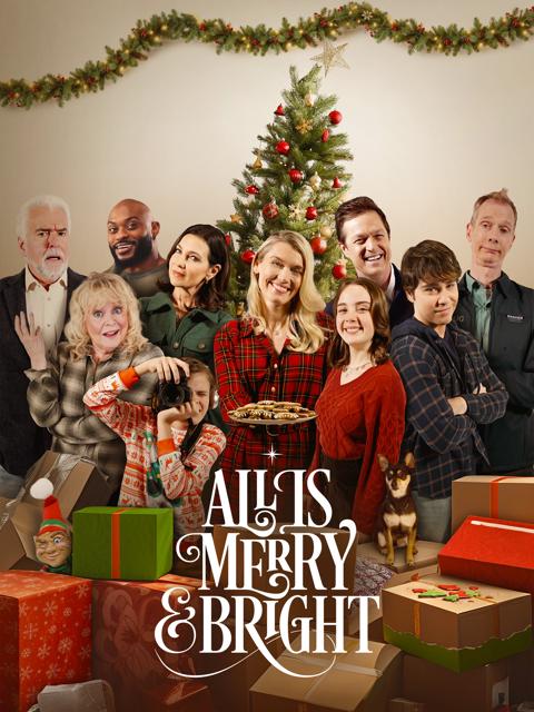 Movie poster for All Is Merry & Bright