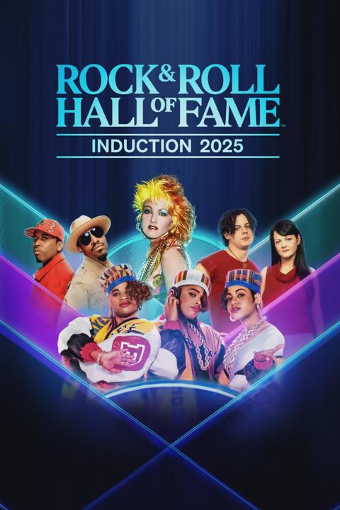 Poster för 2025 Rock & Roll Hall of Fame Induction Ceremony