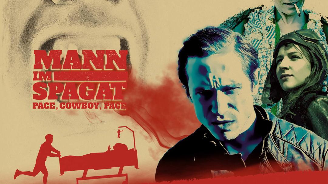Mann im Spagat - Pace, Cowboy, Pace