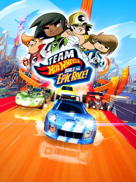 Movie poster for Hot Wheels: Build the Epic Race
