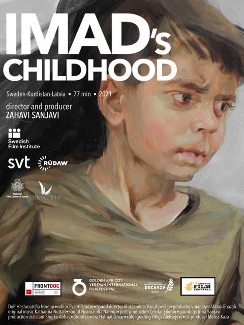 Movie poster for Imad's Childhood