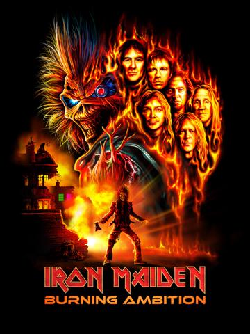 Iron Maiden: Burning Ambition poszter