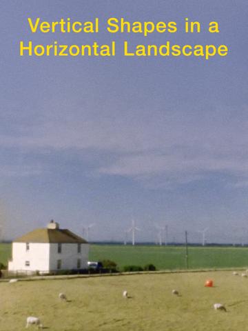 Vertical Shapes in a Horizontal Landscape poszter