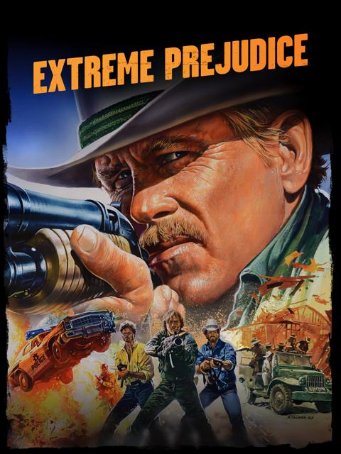 Movie poster for Extreme Prejudice