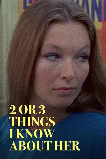 2 or 3 Things I Know About Her poszter