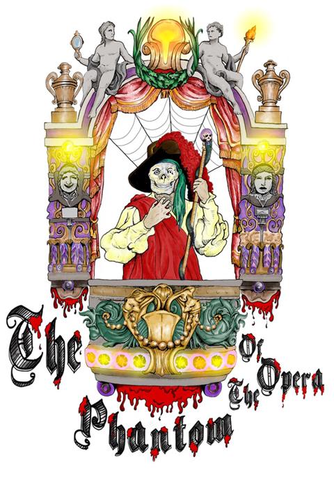 Movie poster for The Phantom of the Opera