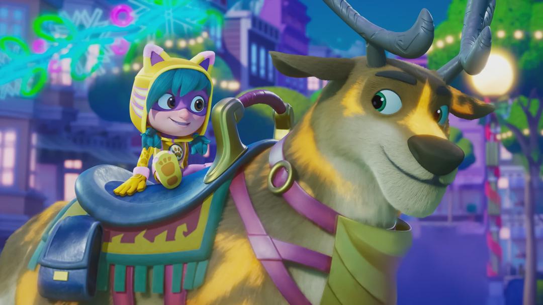 Background image for The Action Pack Saves Christmas