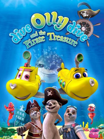 Dive Olly Dive and the Pirate Treasure poszter