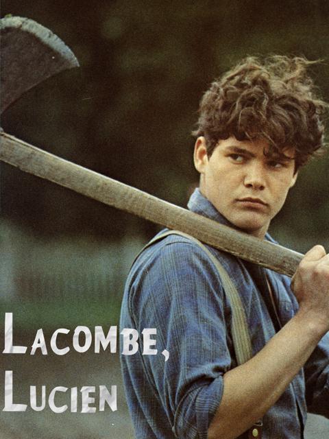 Movie poster for Lacombe, Lucien
