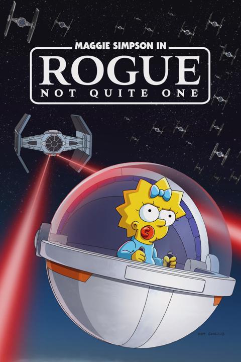 Poster för Maggie Simpson in "Rogue Not Quite One"