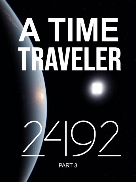 Movie poster for A Time Traveler: 2492