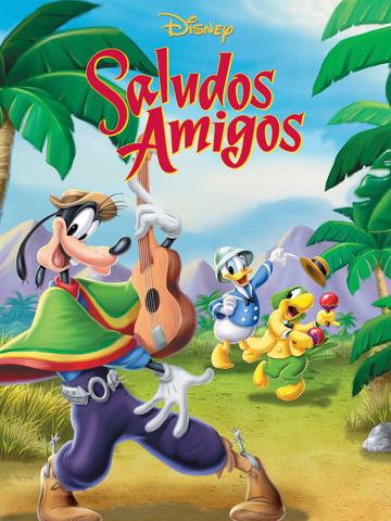 Saludos Amigos poszter