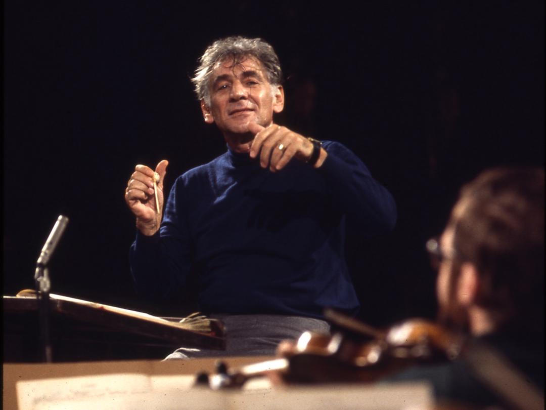 Background image for Leonard Bernstein: Larger Than Life