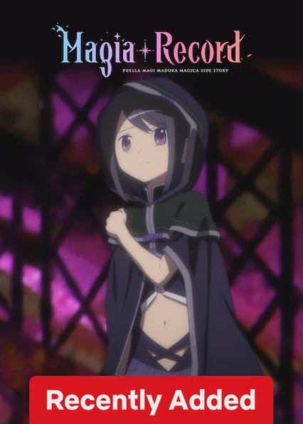 Series poster for Magia Record: Puella Magi Madoka Magica Side Story