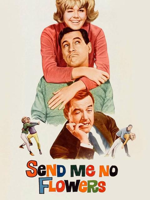 Movie poster for Send Me No Flowers