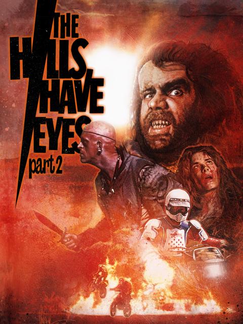 Movie poster for The Hills Have Eyes Part 2