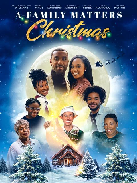 Movie poster for A Family Matters Christmas