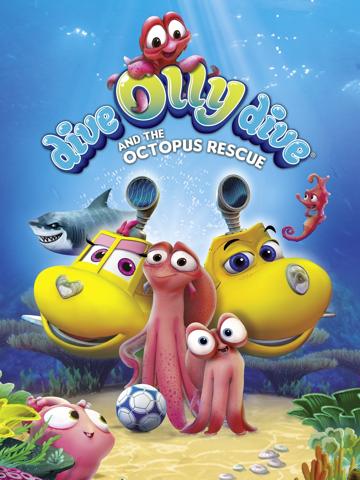 Dive Olly Dive and the Octopus Rescue poszter