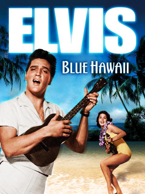 Movie poster for Blue Hawaii