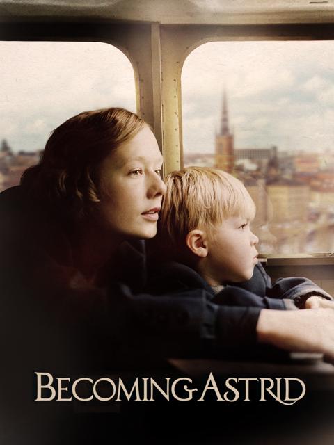 Movie poster for Becoming Astrid