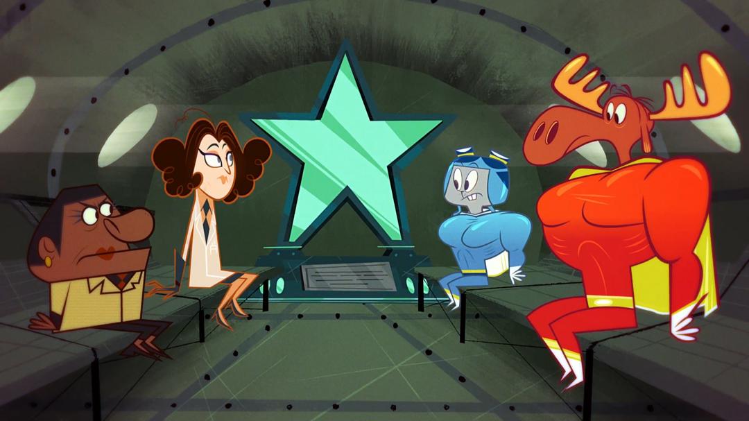 Background image for The Adventures of Rocky and Bullwinkle