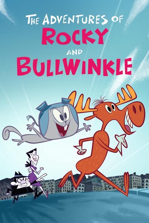 Series poster for The Adventures of Rocky and Bullwinkle