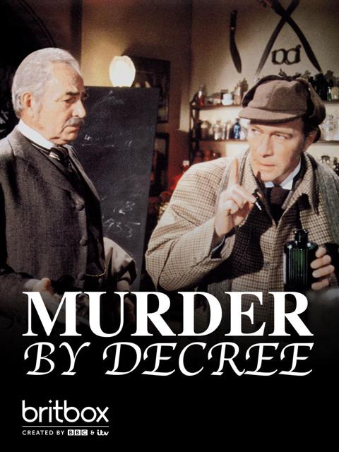 Movie poster for Murder by Decree