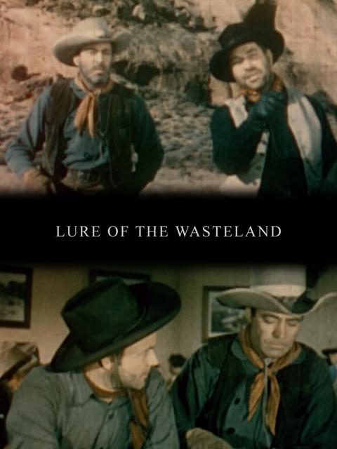 Movie poster for Lure of the Wasteland