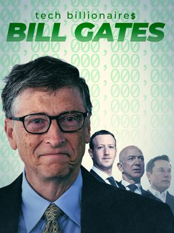 Milliárdos techmogulok: Bill Gates poszter