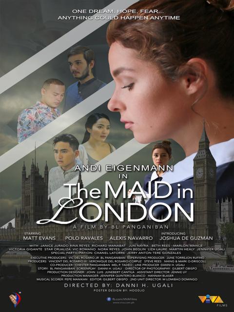 Movie poster for The Maid In London