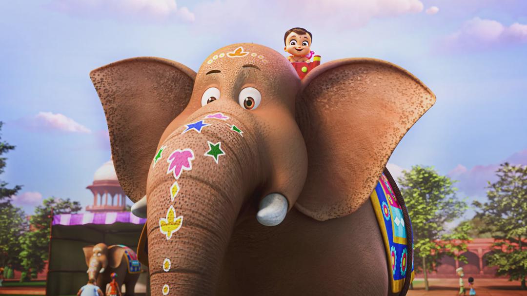 Background image for Mighty Little Bheem: I Love Taj Mahal