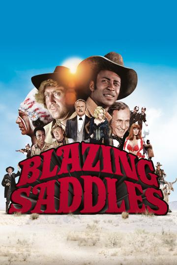 Blazing Saddles — plakat