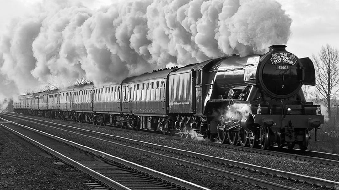 Background image for The Flying Scotsman: A Rail Romance