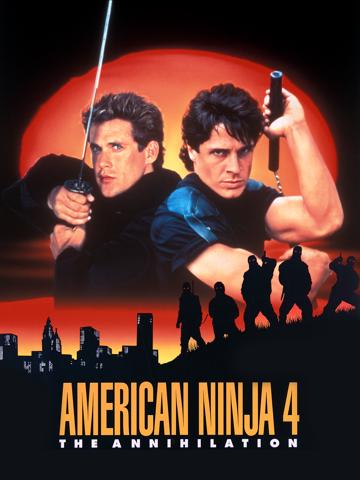 Amerikai nindzsa 4: Az új küldetés poszter
