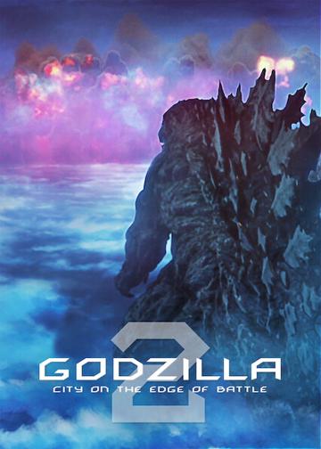 Godzilla: Város a háború szélén poszter