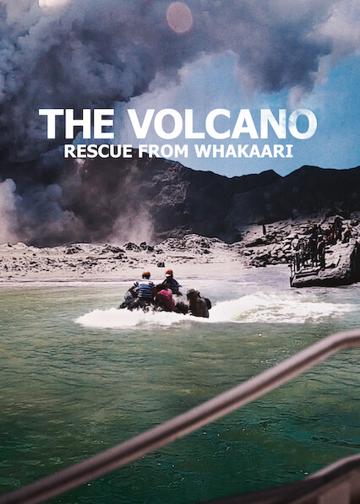 A Whakaari vulkánkitörés poszter