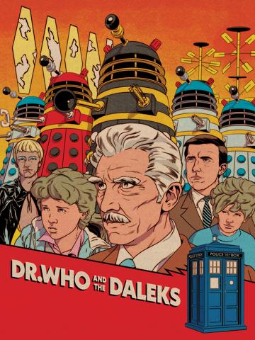 Dr. Who and the Daleks poszter
