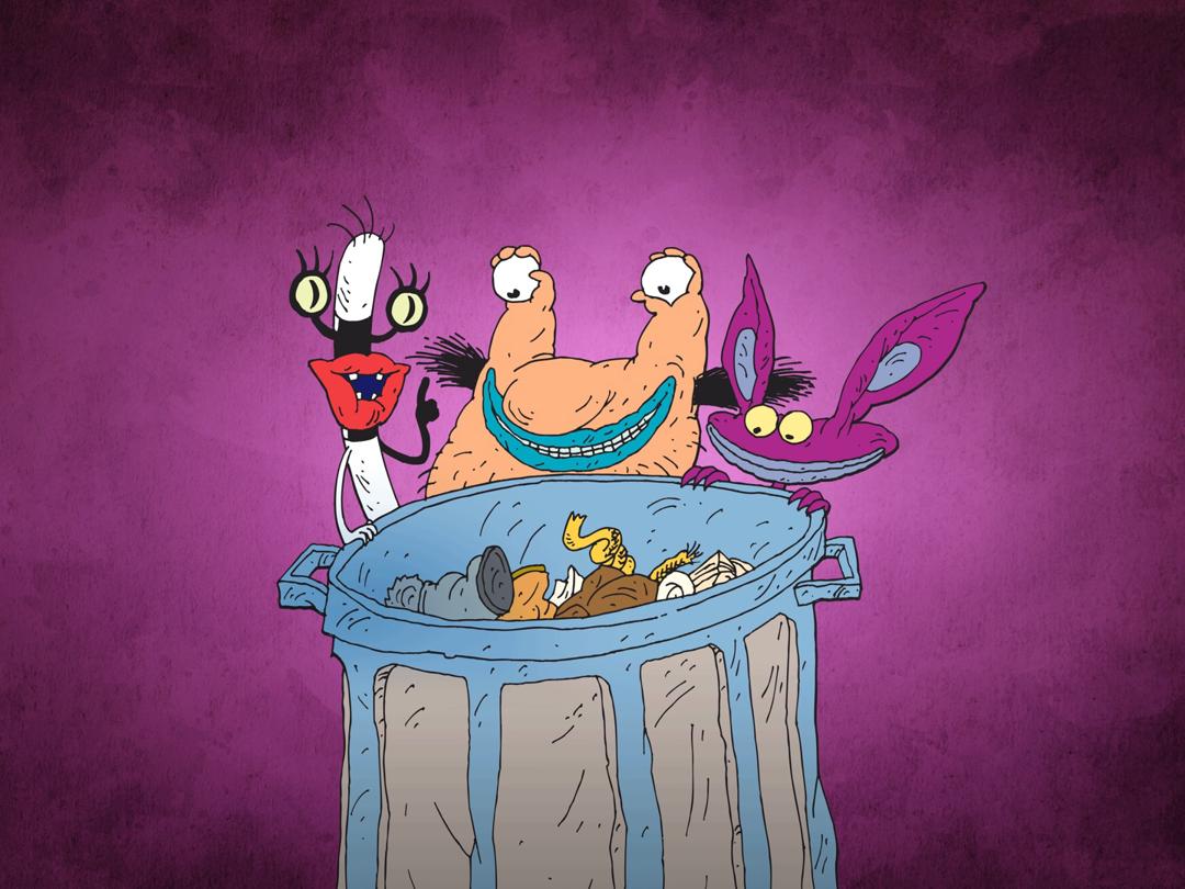 Background image for Aaahh!!! Real Monsters