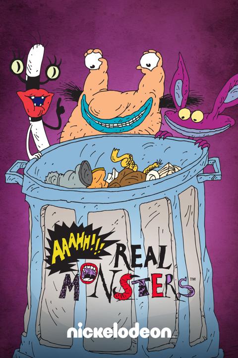 Series poster for Aaahh!!! Real Monsters