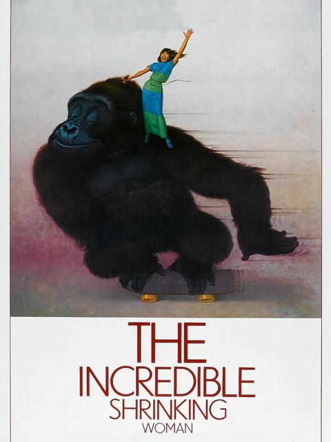 Movie poster for The Incredible Shrinking Woman