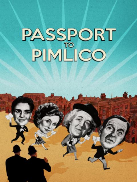 Movie poster for Passport to Pimlico