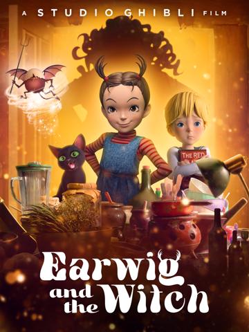 Earwig és a boszorkány poszter
