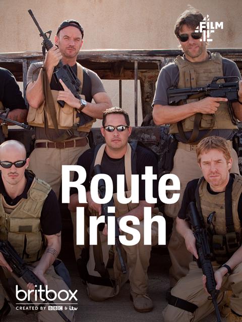Movie poster for Route Irish