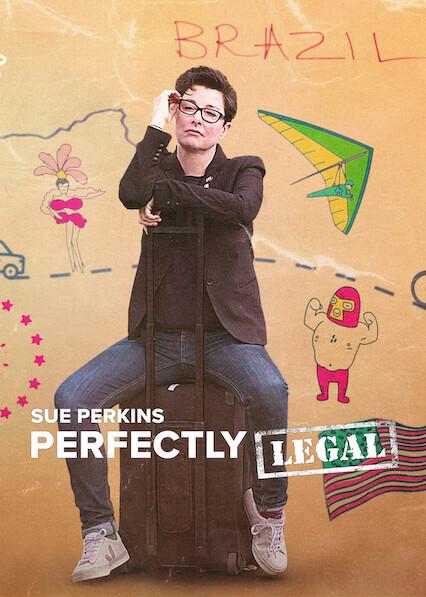 Series poster for Sue Perkins: Perfectly Legal