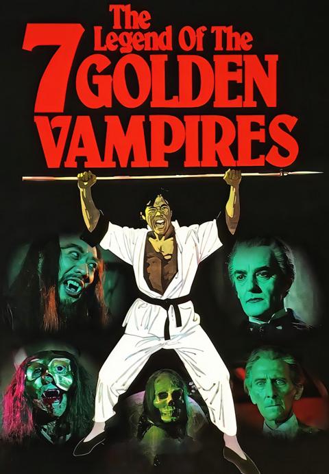 Movie poster for The Legend of the 7 Golden Vampires