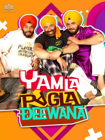 Yamla Pagla Deewana poszter