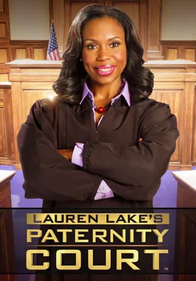Series poster for Lauren Lake's Paternity Court