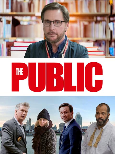 Movie poster for The Public