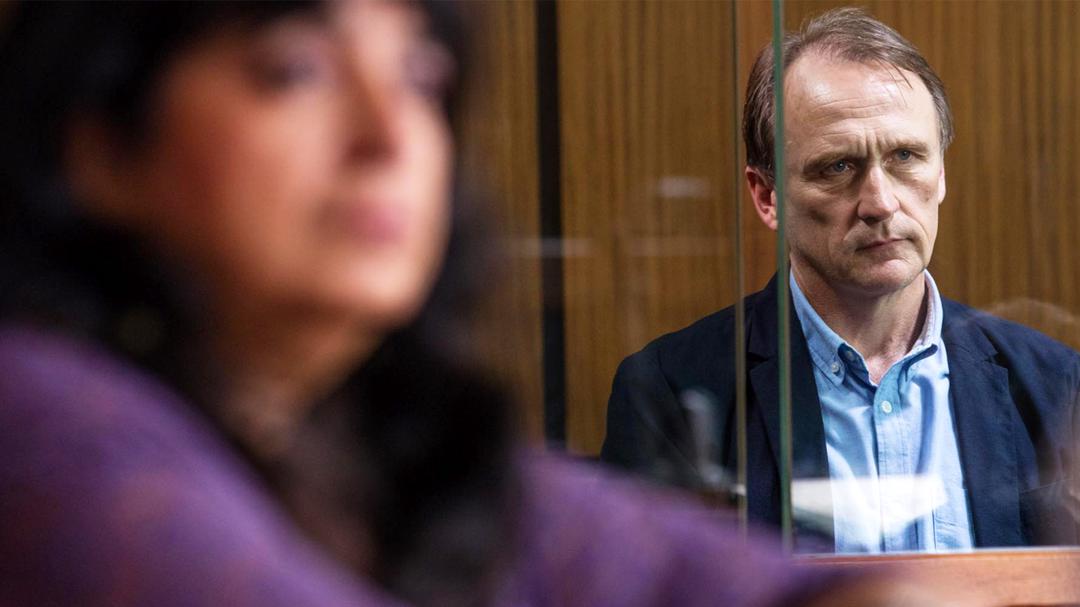 Background image for The Trial: A Murder in the Family